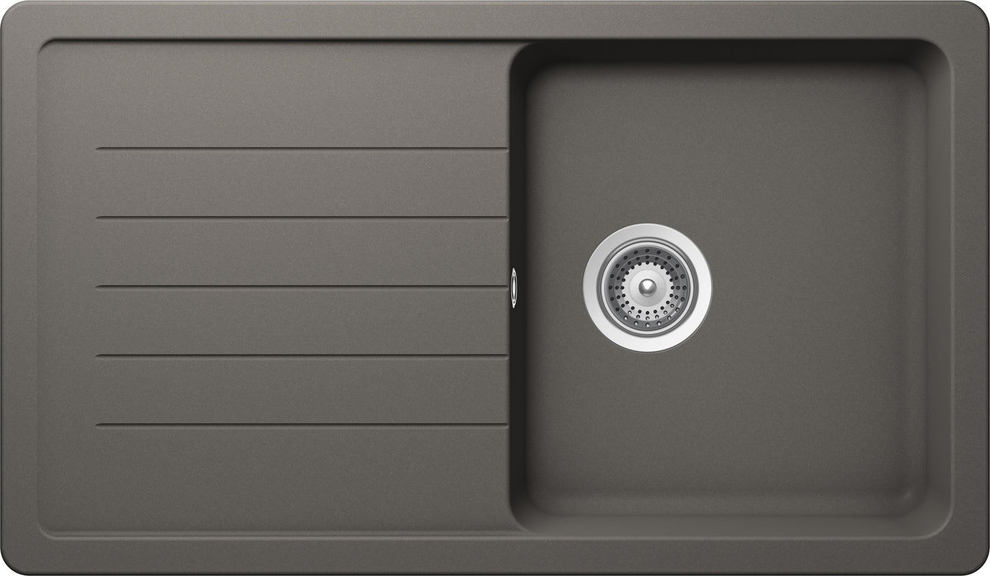 Schock TOLD100A91 | 1 VASCA + GOCCIOLATOIO - REVERSIBILE - PUNTA A TAZZA DI SERIE | Cristadur | 860