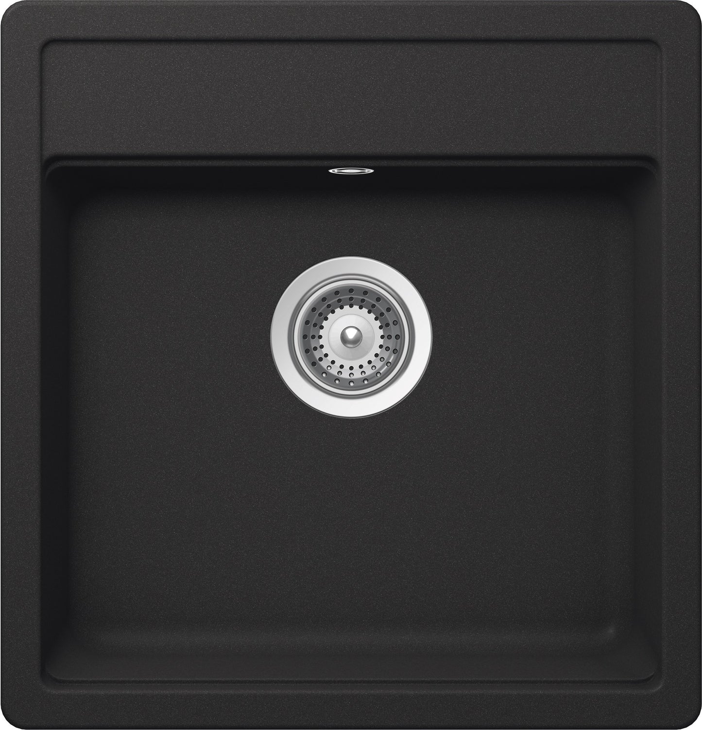 Schock NEMN100S51 | 1 VASCA - BINARIO INTEGRATO PER ACCESSORI | Cristalite | 490x510 | ANTRACITE | B