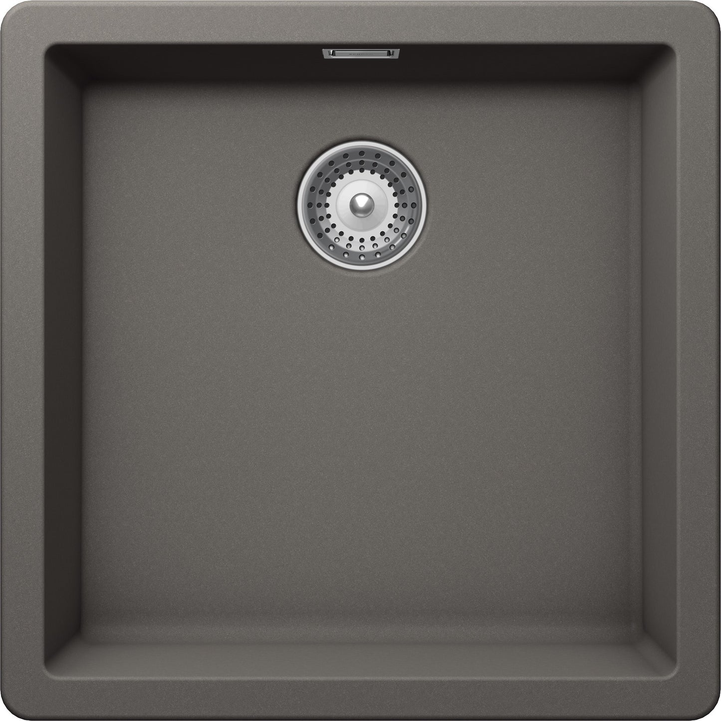 Schock GALN100LA91 | 1 VASCA | Cristadur | 556x456 | SILVERSTONE | Base 60 | VASCHE SOPRATOP - MISUR