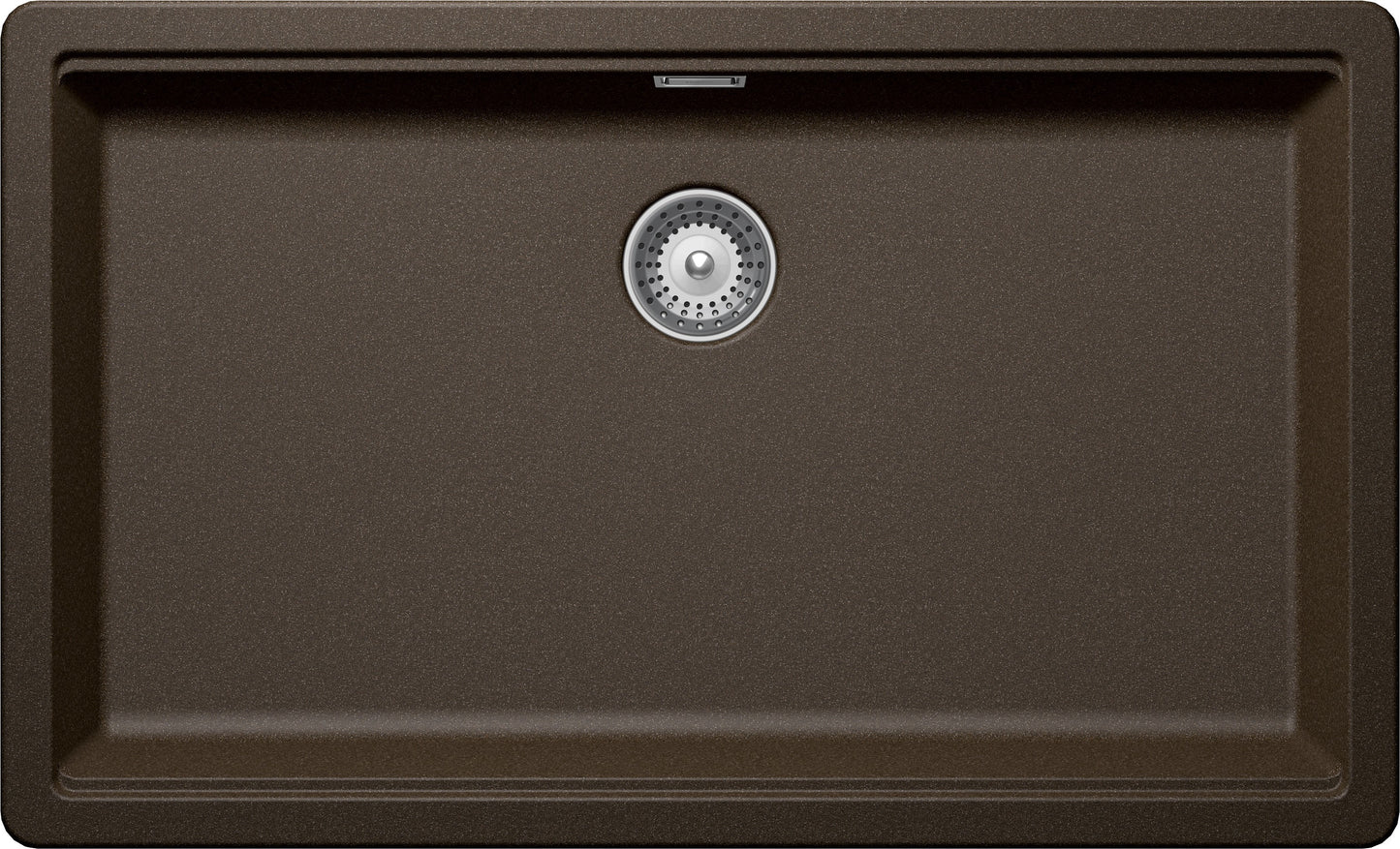 Schock GALN100XLU87 | 1 VASCA - BINARIO INTEGRATO PER ACCESSORI | Cristadur | 694X400 | BRONZE | Bas