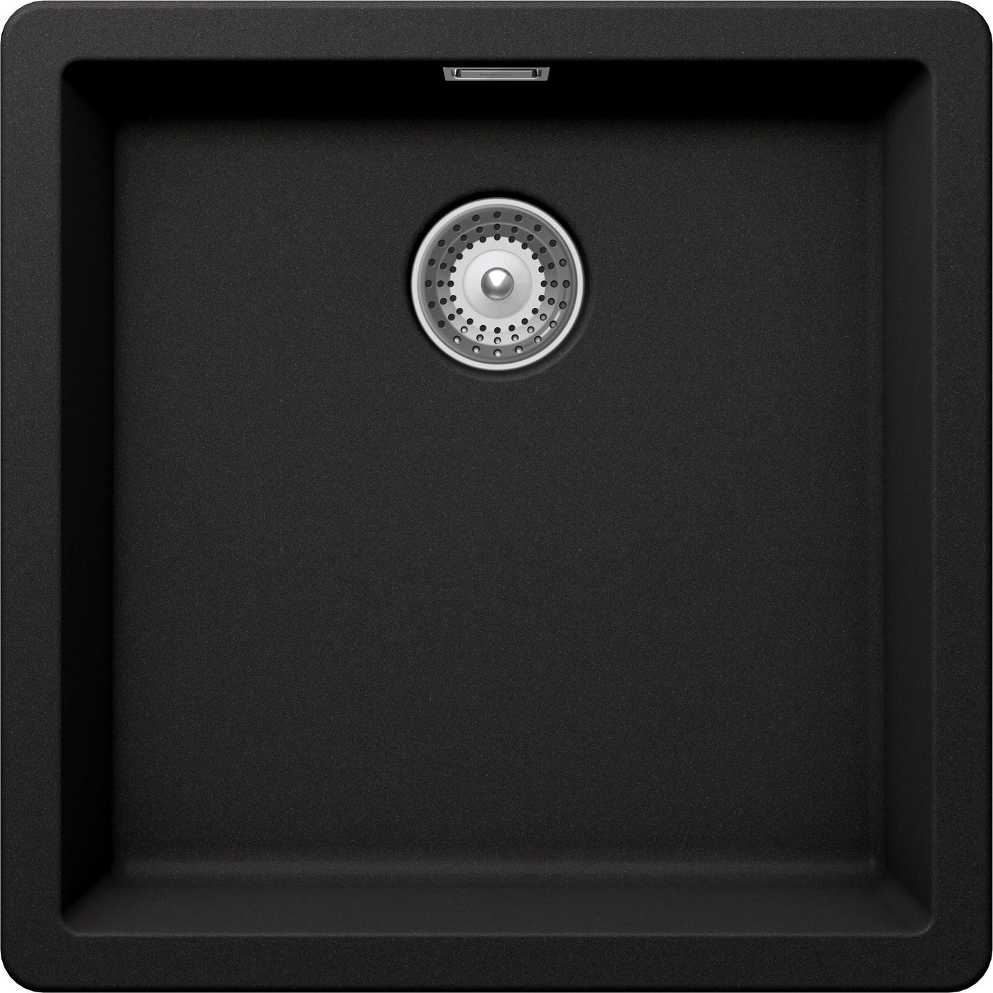 Schock BYKN100U13 | 1 VASCA | Cristalite | 400x400 | NERO ASSOLUTO | Base 50 | VASCHE SOTTOTOP - MIS