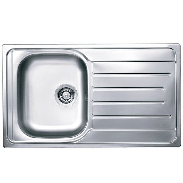 GLEM GAS INCASSO GL186IXS | LAVELLI | LAVELLI INOX | LAVELLI INOX <=86CM | LAVELLO 1VASCA 86X50 C/G