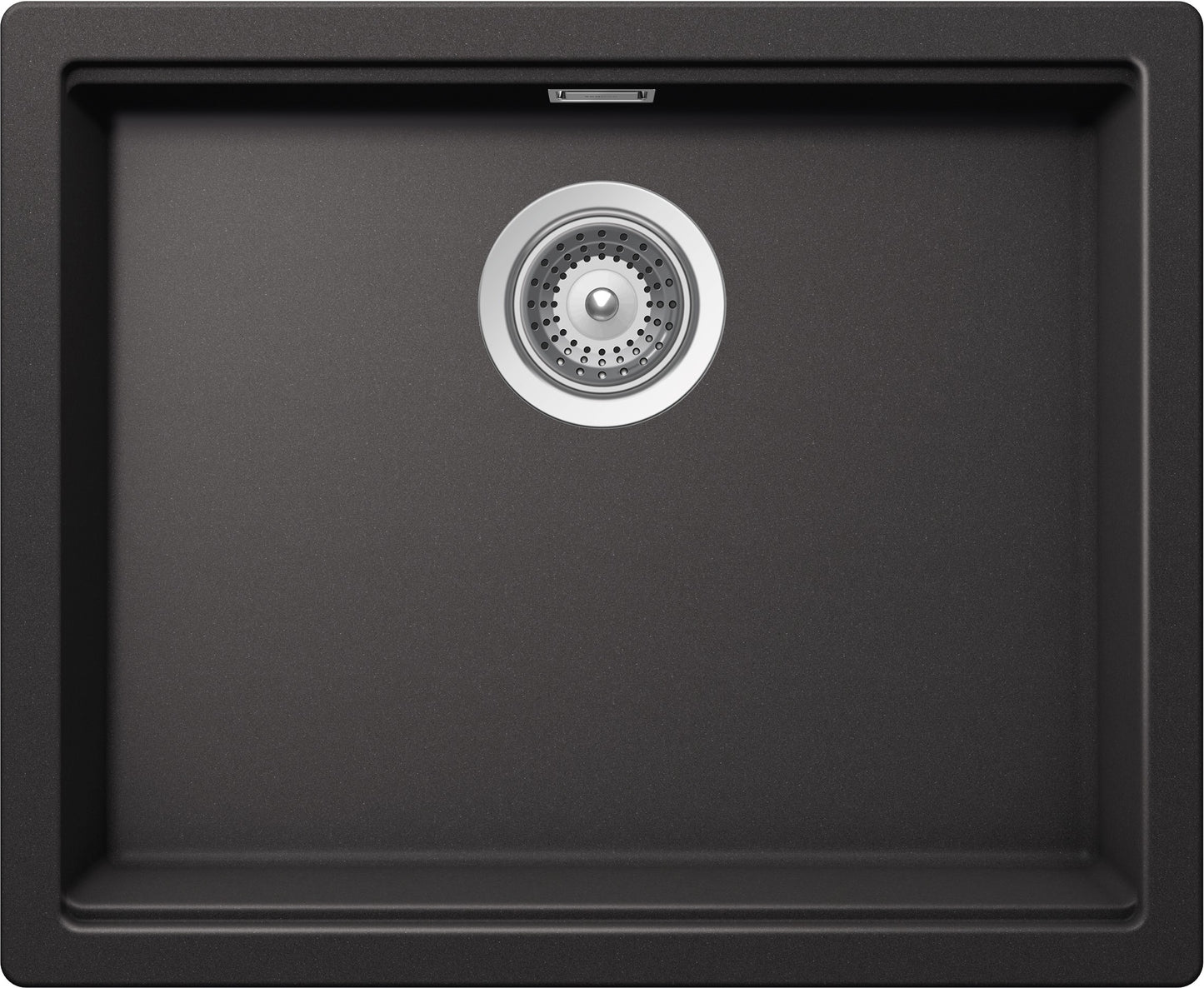 Schock LATN100LU13 | 1 VASCA - BINARIO INTEGRATO PER ACCESSORI | Cristalite | 500x400 | NERO ASSOLUT