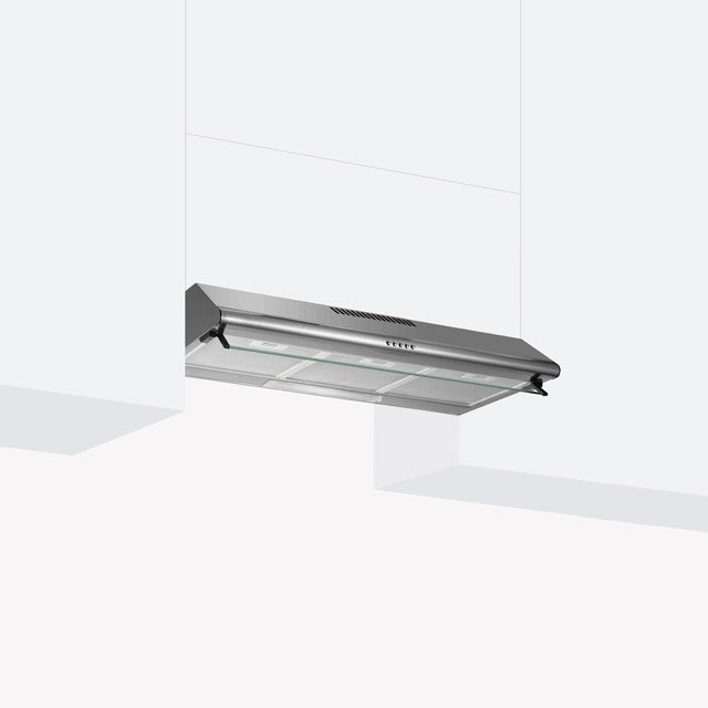 GLEM GAS GHC831IX | CAPPE SOTTOPENSILI | 80 | INOX | Standard - 1 Motore - Tre velocita' - portata