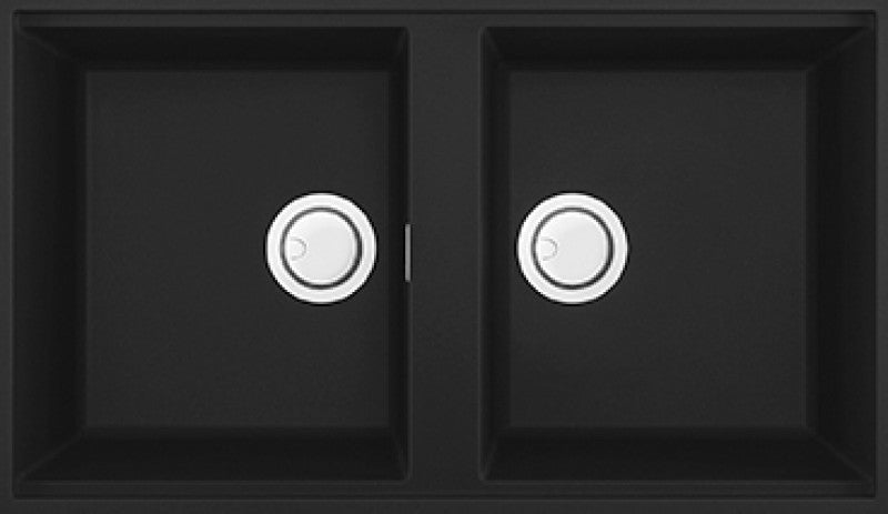 ELLECI Kitchen 2025 LGB45040BSO | LAV. BEST 450 84x49 2V NERO 40 SOTTOTOP