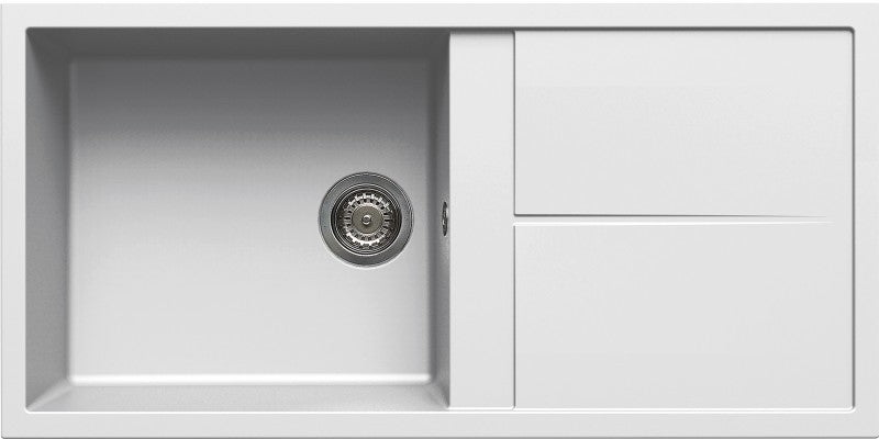 ELLECI Kitchen 2025 LGU48068 | LAV. UNICO 480 100X50 1VG BIANCO 68