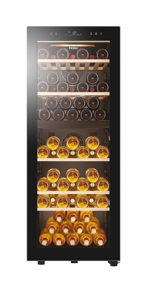 HAIER BIANCO HWS79GDG | FRIGORIFERI | CANTINE | CANTINE | CANTINA CE.G 79BOTT. 192LT 2ZONE TEMP. NER