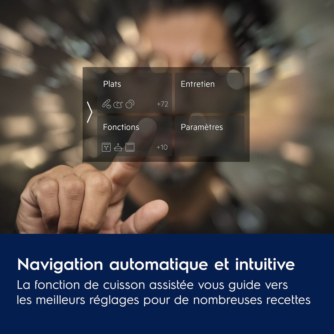 Electrolux BI Partner KOBAS3XH | Forno multifunzione combinato a vapore SteamBoost; InfiSpace_: v