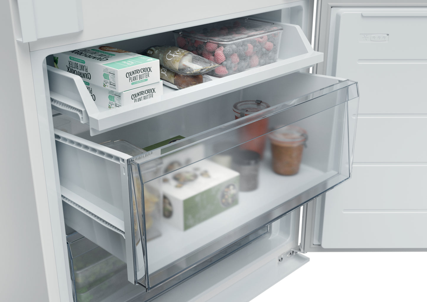 CANDY BI CNBQT3519EW|34901737|Combi 193cm Total no frost, classe energetica E, 281lt, 33db, controll