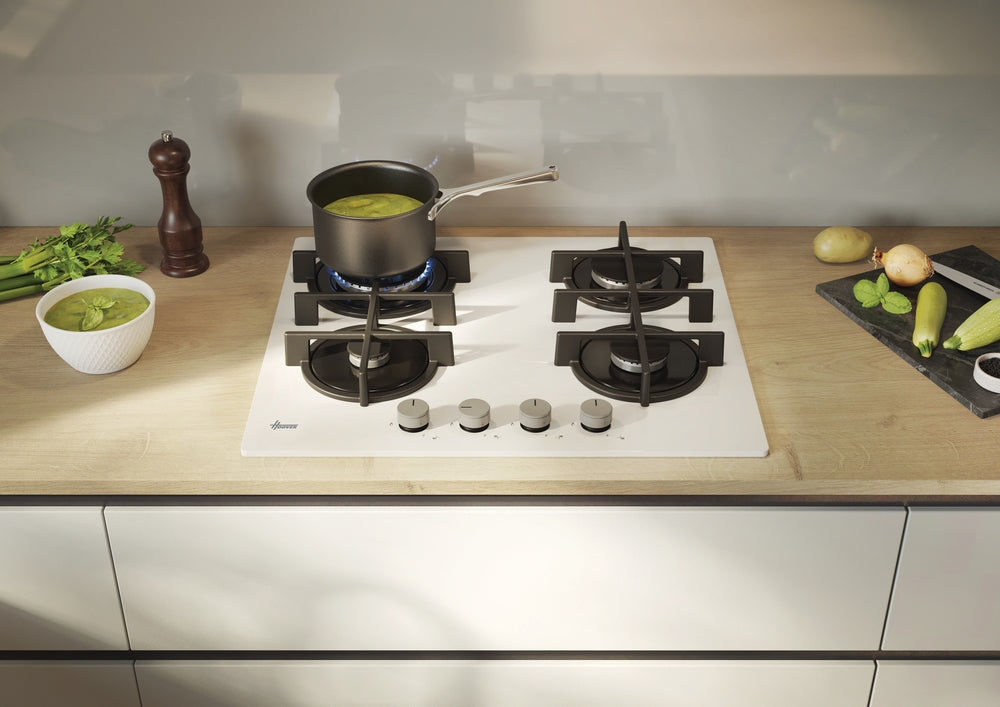 HOOVER BI HVG6BR4C3W | 33803508 | New Collection 3 | 4 fuochi gas;Griglie Ghisa;Bruciatore doppia c