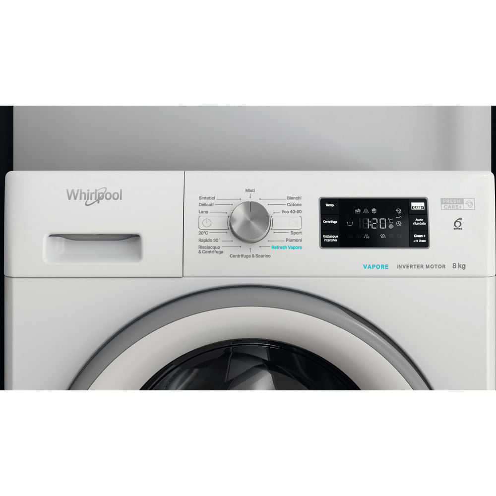 WHIRLPOOL BIANCO FFB846SVIT | LAVATRICI | LAVATRICI CARICO FRONTALE | LAV. C/FRONTALE 8-8,99KG | LAV