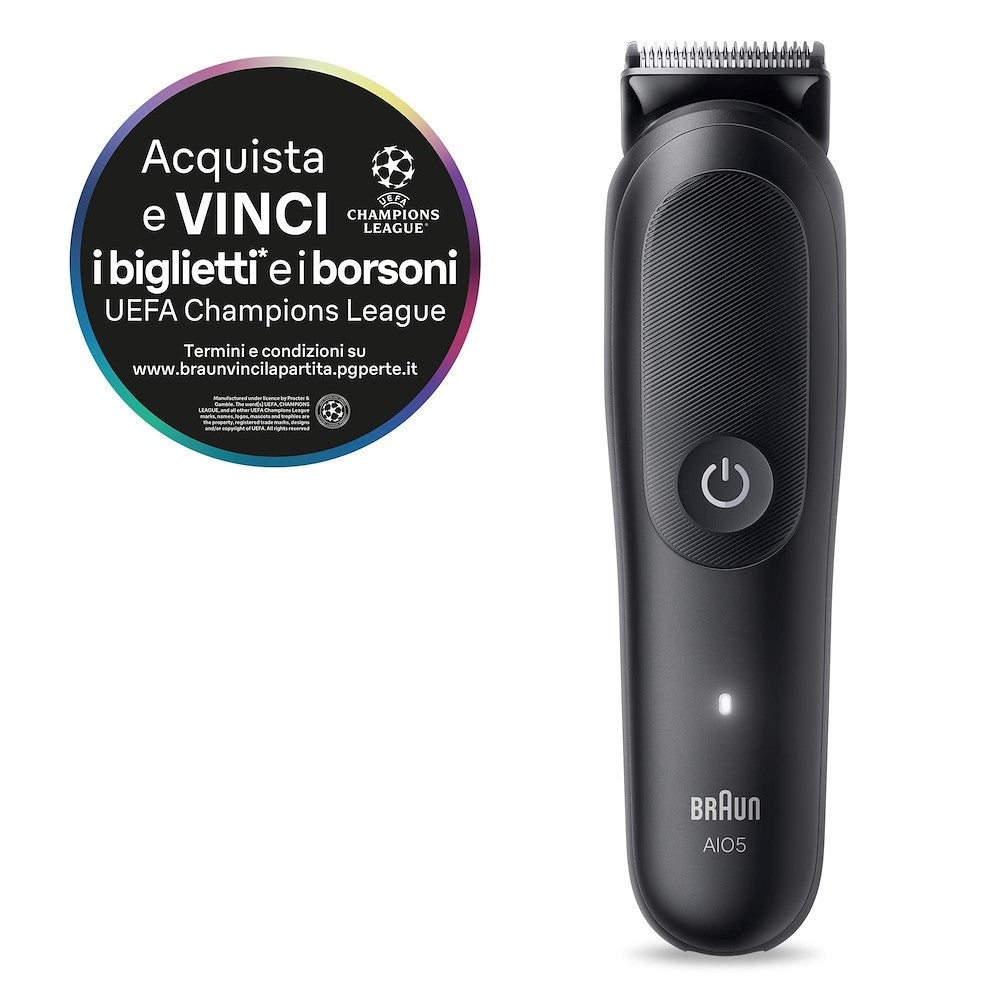 BRAUN PED AIO5540 | CURA PERSONA | RASATURA | REGOLA BARBA | REG.BARBA/CAPELLI 9IN1 RIC. 14LUNGH.+7P