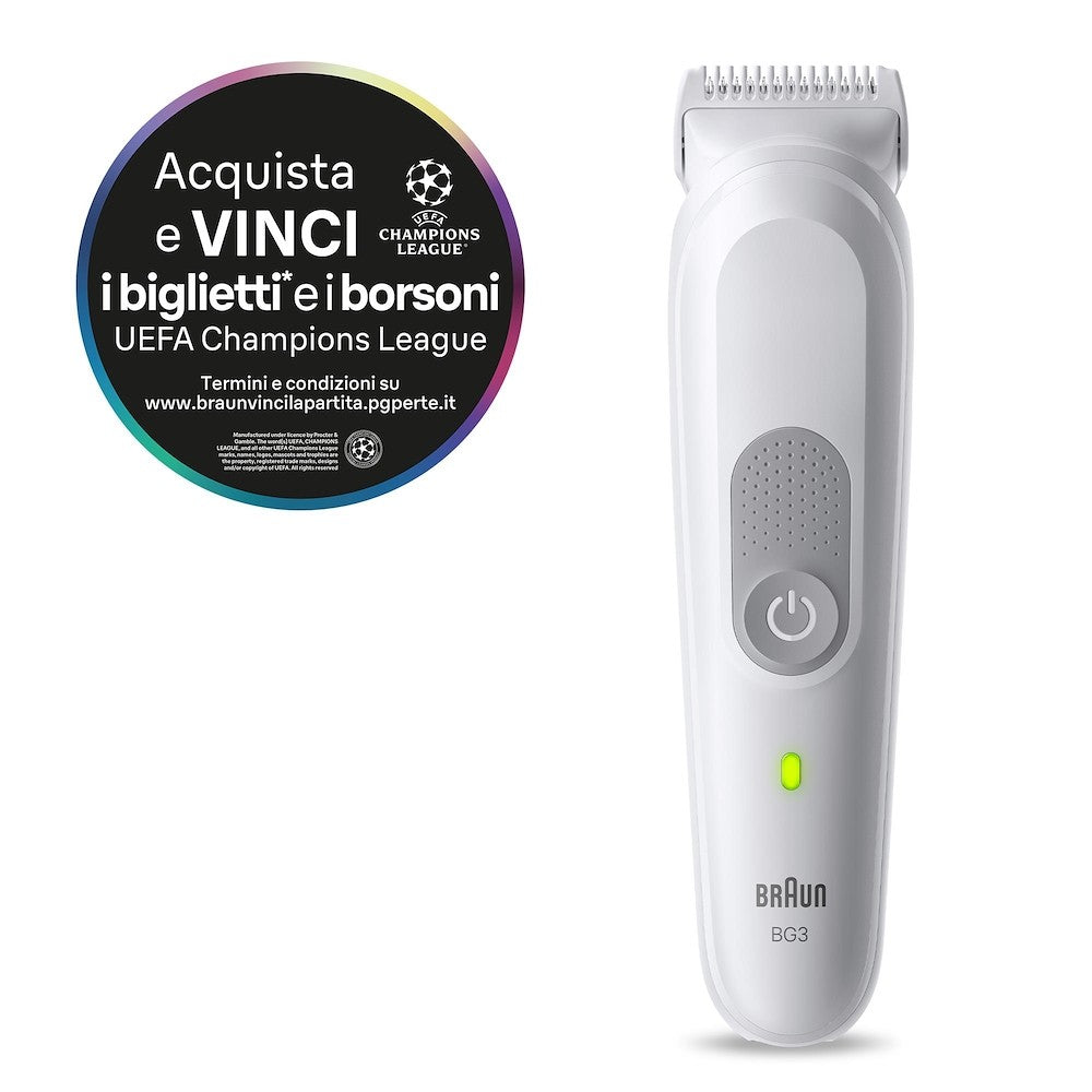 BRAUN PED BG3530 | CURA PERSONA | DEPILATORI | DEPILATORI | RASOIO CORPO UOMO RIC. W&D 80MIN 2PETTIN