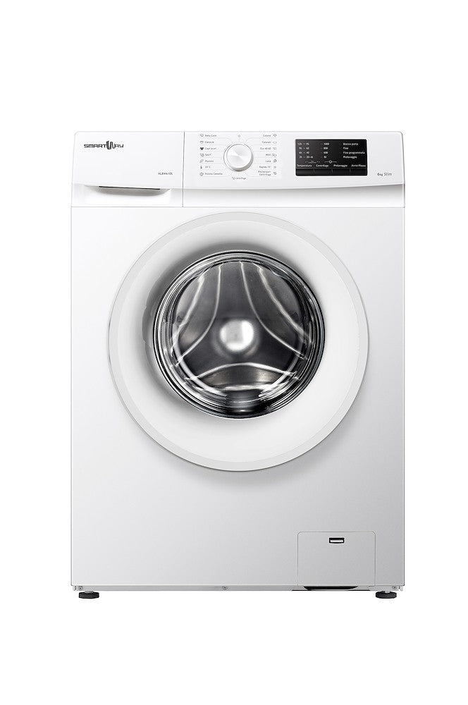 SMARTWAY BIANCO HLBW610S | LAVATRICI | LAVATRICI PROFONDITA' RIDOTTA | LAV.SLIM FINO 48CM 6-6,99KG |