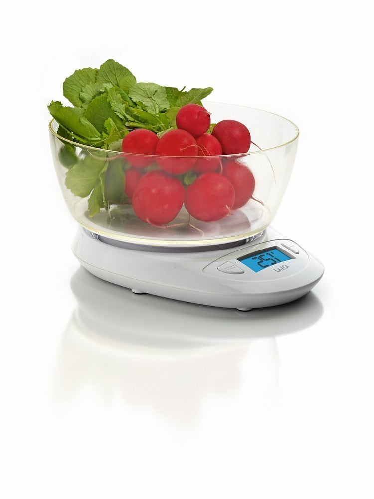 LAICA PED KS1019W | CUCINA | PREPARAZIONE CIBI | PESALIMENTI CUCINA | BIL.CUCINA 3KG/1GR LCD TARA 2B