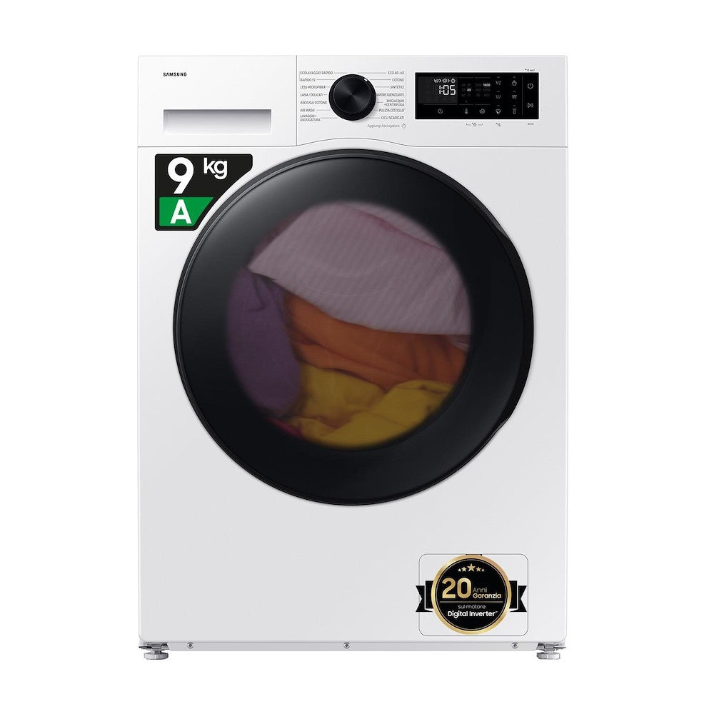 SAMSUNG BIANCO WD90DG5G34BEET | LAVASCIUGA | LAVASCIUGA STRETTA | LAVASCIUGA SLIM FINO A 48 CM | LAV