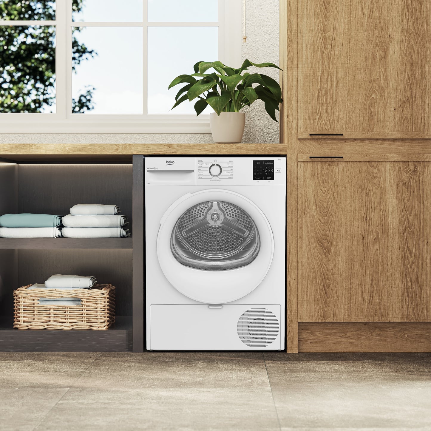 BEKO BIANCO BMTR38W | ASCIUGATRICI | ASCIUGATRICI POMPA DI CALORE | ASCIUG. POMPA DI CALORE 8-8,99KG