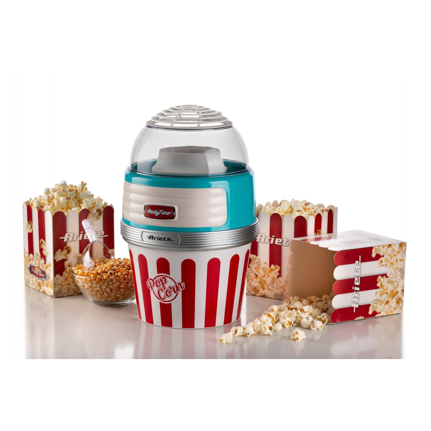 ARIETE PED 2957 | CUCINA | COTTURA CIBI | POPCORN | M.POPCORN 1100W COTT.ARIA CALDA C/CONTENIT AZZUR