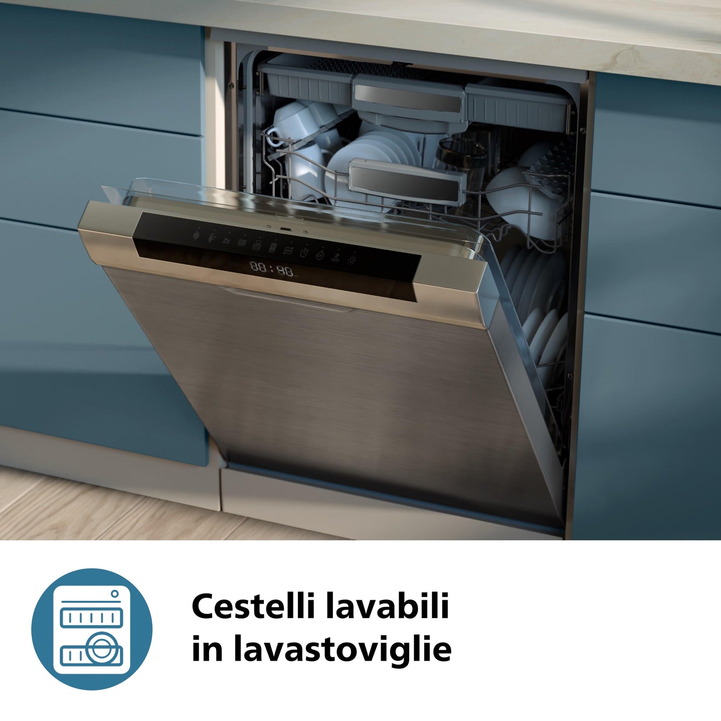 PHILIPS PED NA352 | CUCINA | COTTURA CIBI | FRIGGITRICI | FRIGGITRICE AD ARIA 2750W 2ZONE 9LT GREY/C