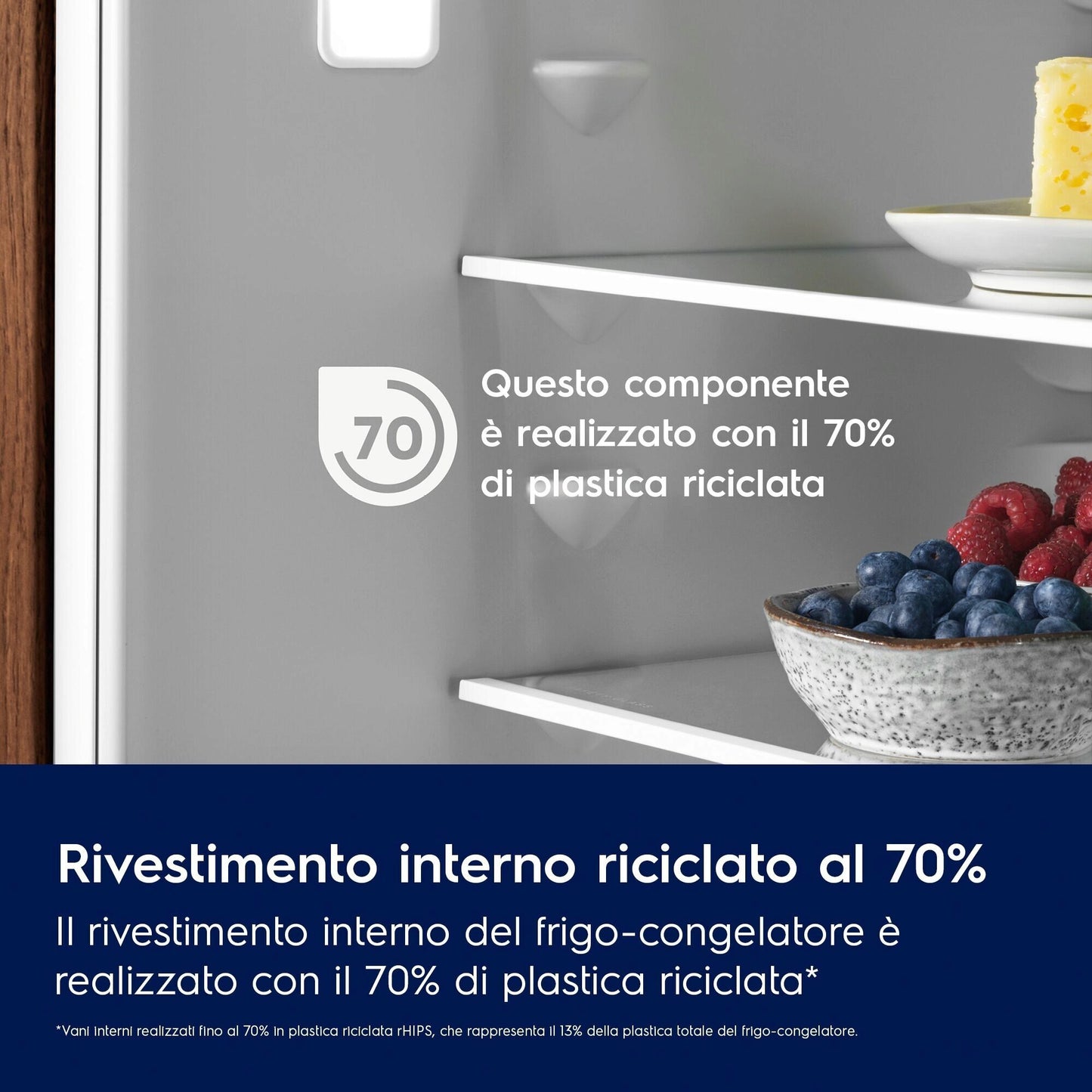 Electrolux BI KUN7NE18S | Congelatore Armadio - No Frost - Classe energetica E -h 1720mm - Parte