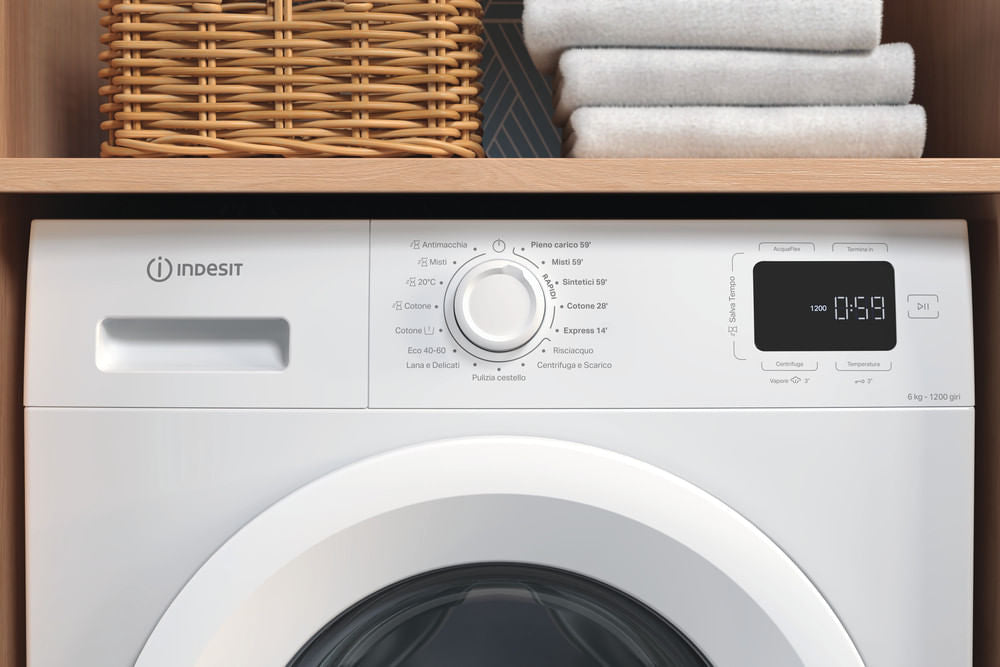INDESIT BIANCO IM642BMYTIMEIT | LAVATRICI | LAVATRICI PROFONDITA' RIDOTTA | LAV.SLIM FINO 48CM 6-6,9