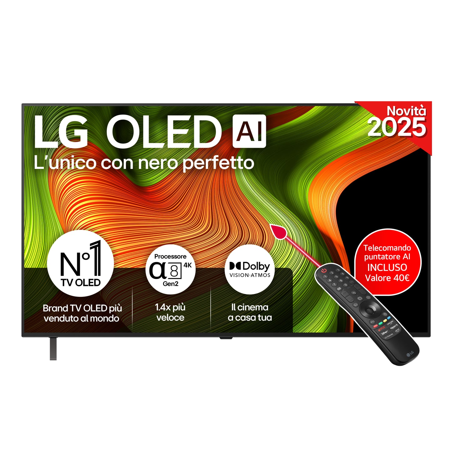 LG ELETTRONICA OLED55B56LA | TV | TV OLED | TV OLED 50" - 55" | TV OLED 55"UHD 4K DVBT2/S2 SMART WEB