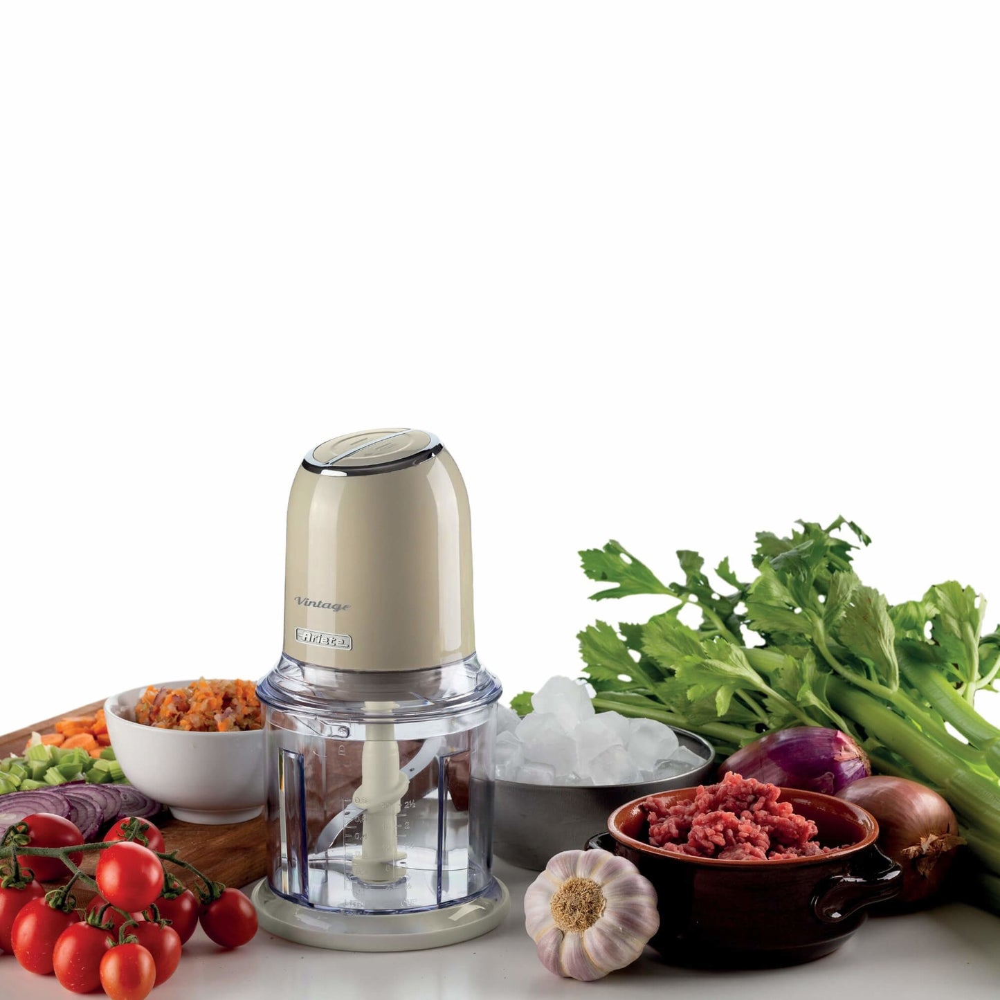 ARIETE PED 438BEIGE | CUCINA | PREPARAZIONE CIBI | TRITATUTTO | TRITATUTTO 400W 600ML 2VEL. 4LAME IN