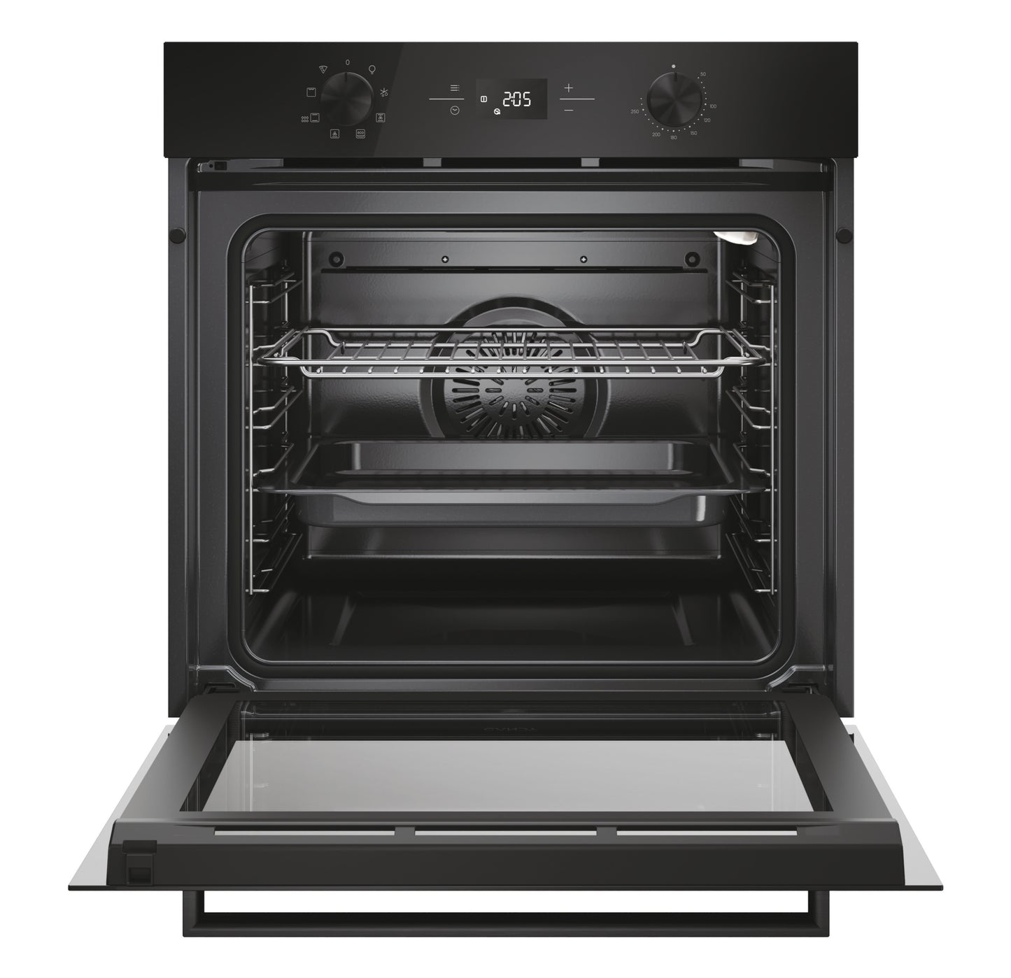 CANDY BI CA6N3T1HTB|33703858|Forno elettrico ventilato Finiture Vetro Nero, Classe Energetica A+, Ca