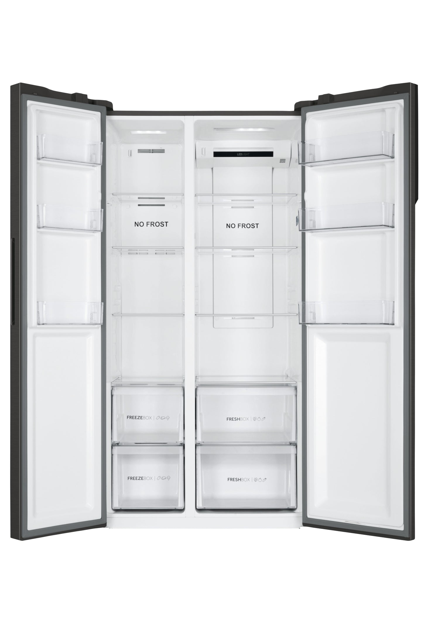 HAIER FS HSR3918ENPB | 34004492 | COOLING FS | SBS 90 SERIE 3 | SxS | Refrigerator | SxS 180x90cm, C