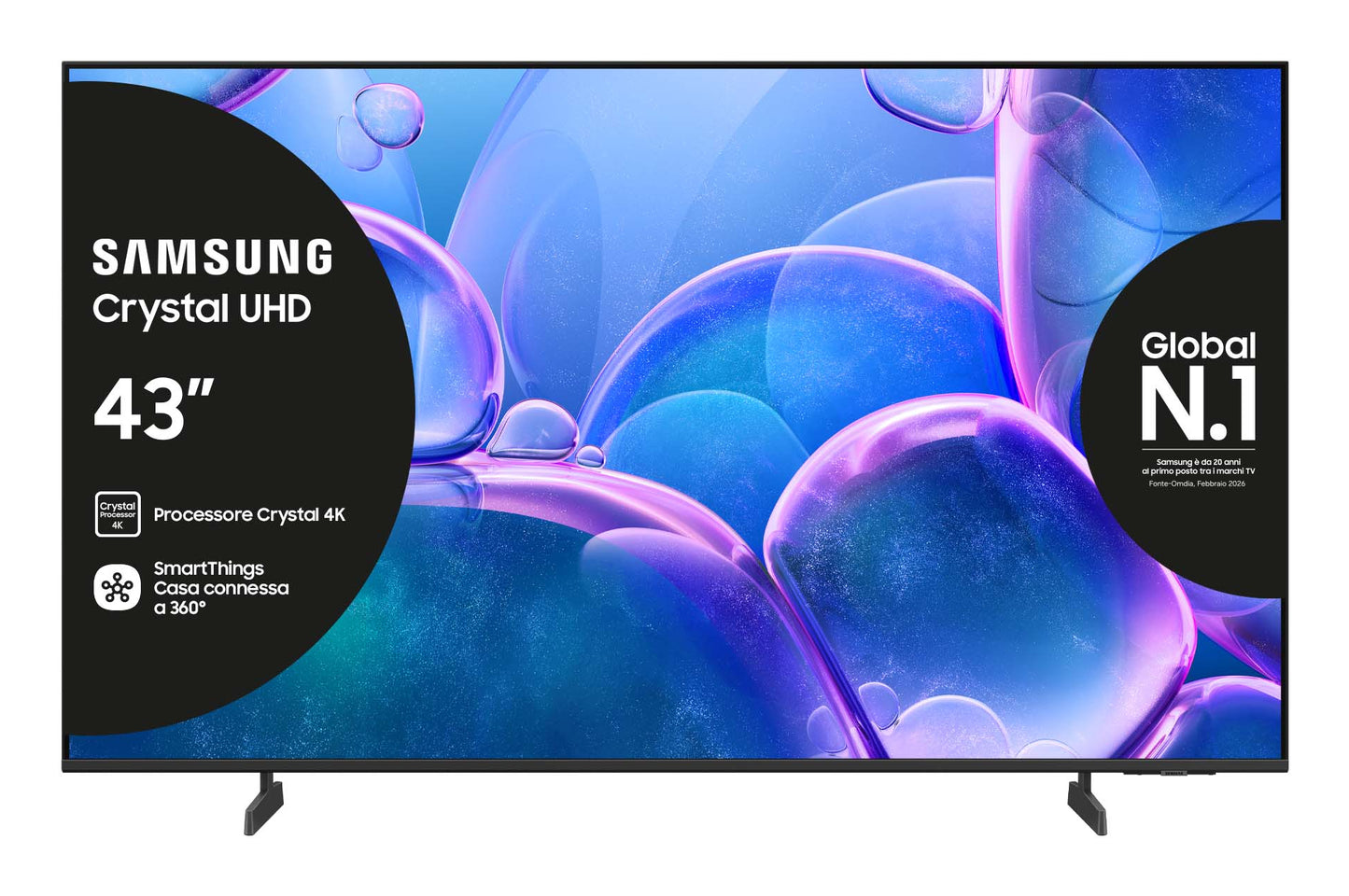 SAMSUNG ELETTRONICA UE43U7000FUXZT | TV | TV LED | TV LED 43"-49" | TV LED 43"CRYSTAL UHD 4K DVBT2/S