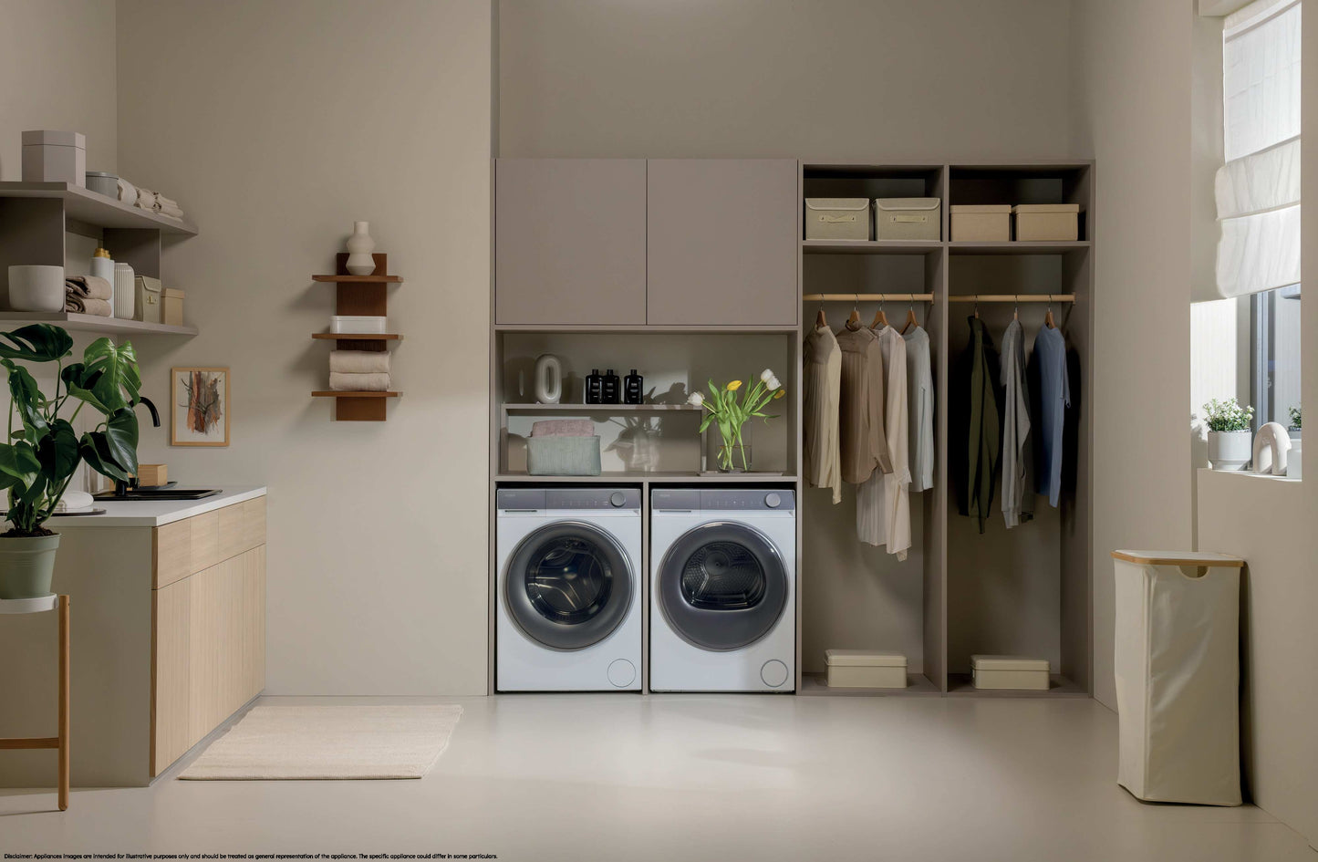 HAIER BIANCO HW90B14367TUIT | LAVATRICI | LAVATRICI PROFONDITA' RIDOTTA | LAV.SLIM FINO 48CM 8KG-OLT