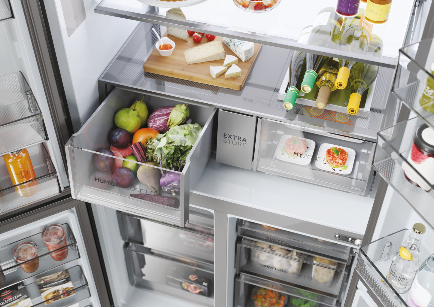 HAIER FS HCR7918ENMP | 34004985 | COOLING FS | CUBE 90 SERIE 7 | Multidoor | Refrigerator | Multidoo