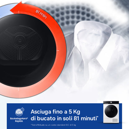 SAMSUNG BIANCO DV90DB7845GEU3 | ASCIUGATRICI | ASCIUGATRICI POMPA DI CALORE | ASCIUG. POMPA DI CALOR