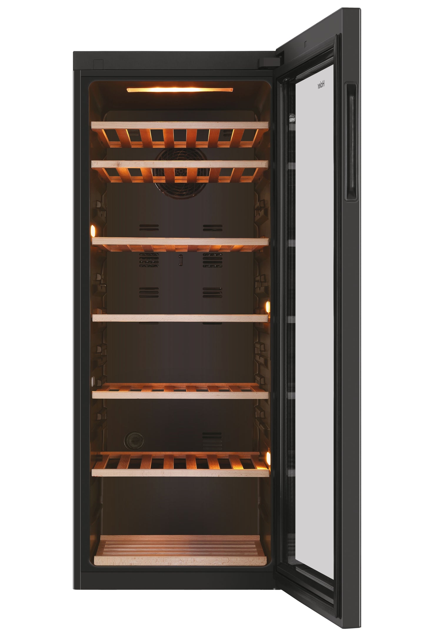 HAIER BIANCO HWS84GA | FRIGORIFERI | CANTINE | CANTINE | CANTINA CE.G 84BOTT. 198LT NERO
