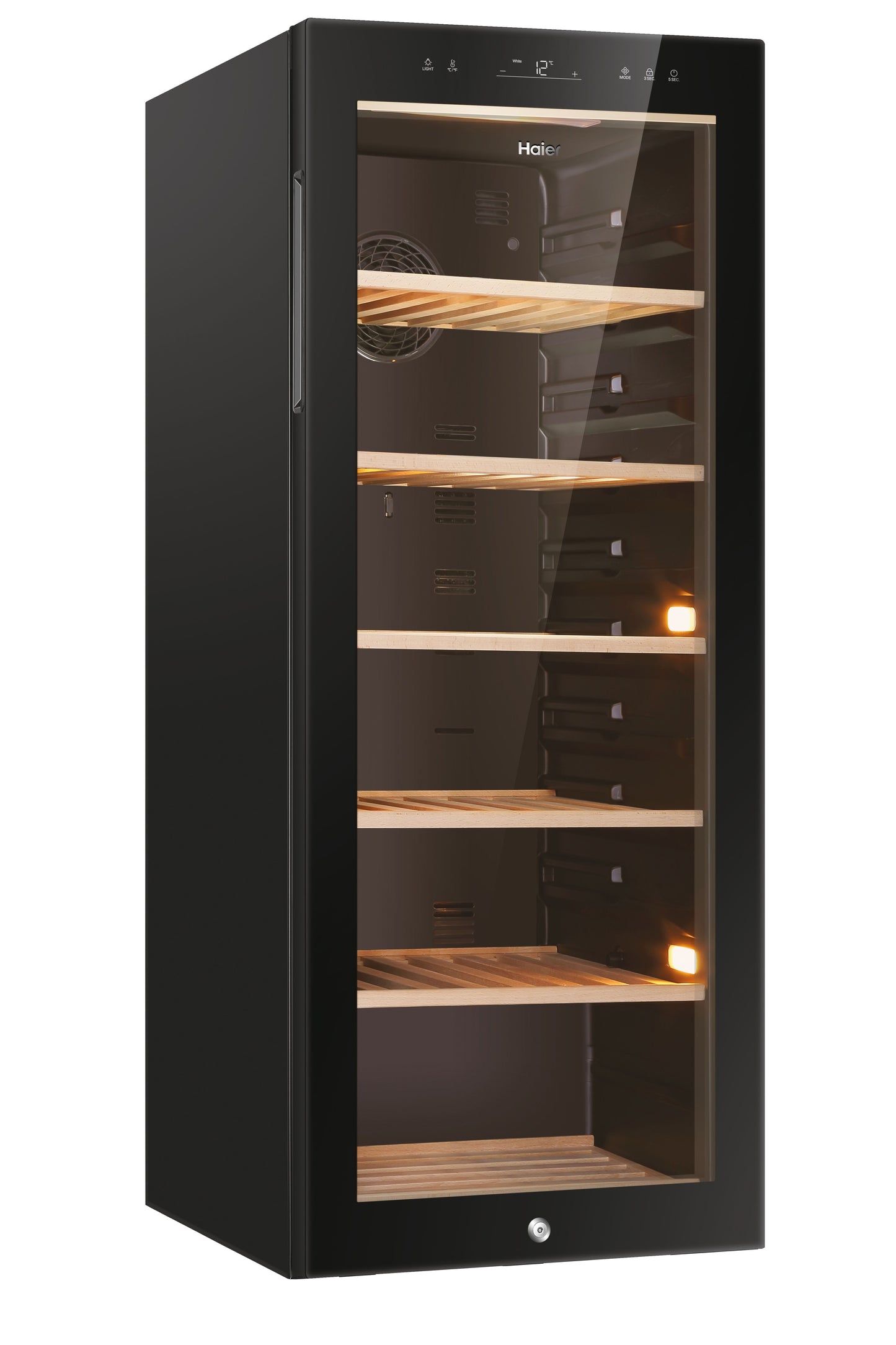 HAIER BIANCO HWS84GA | FRIGORIFERI | CANTINE | CANTINE | CANTINA CE.G 84BOTT. 198LT NERO
