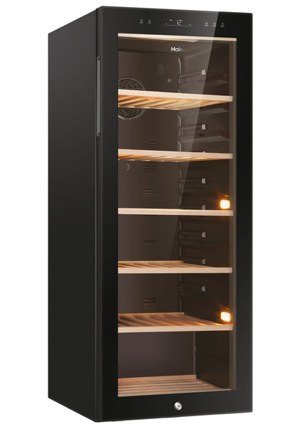 HAIER BIANCO HWS84GA | FRIGORIFERI | CANTINE | CANTINE | CANTINA CE.G 84BOTT. 198LT NERO