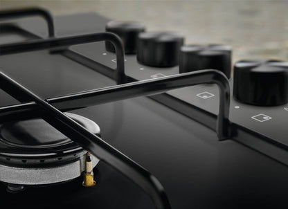 Electrolux BI   KGS6404B   | 60 cm - Slim - Comandi Laterali - 4 fuochi gas - Bruciatori Fiamma Pura