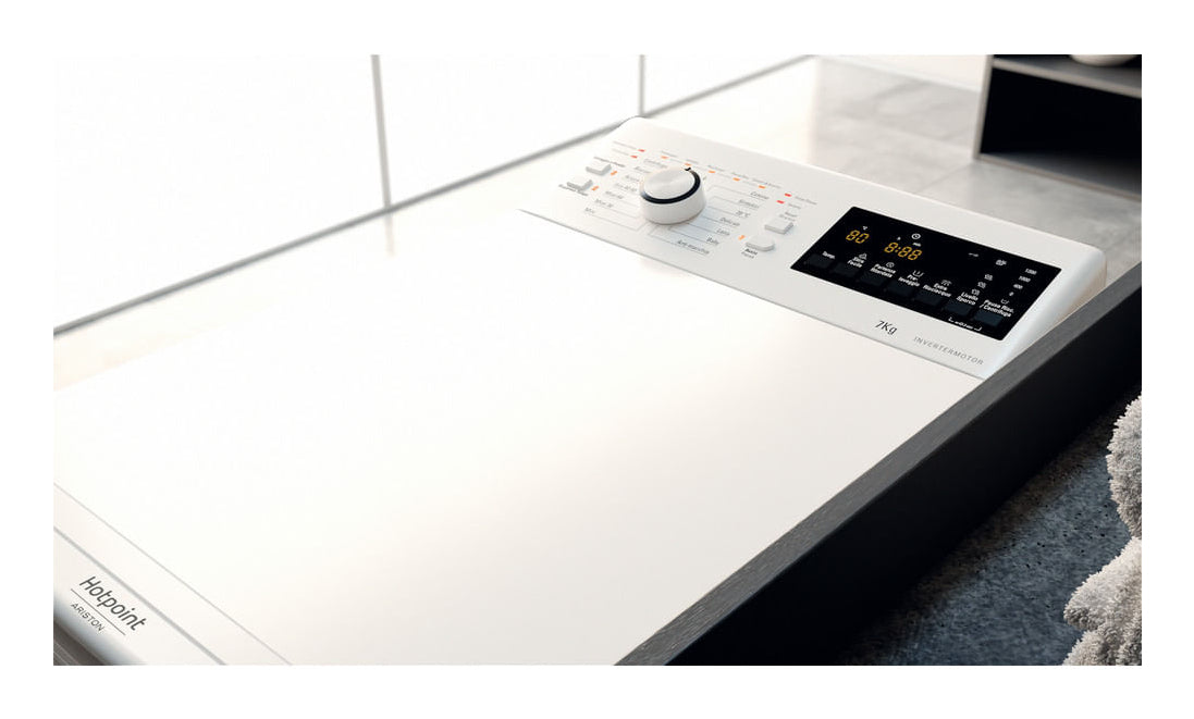 HOTPOINT-ARISTON BIANCO WMTG725BIT | LAVATRICI | LAVATRICI CARICO DALL'ALTO | LAV. C/ALTO 7-7,99KG |