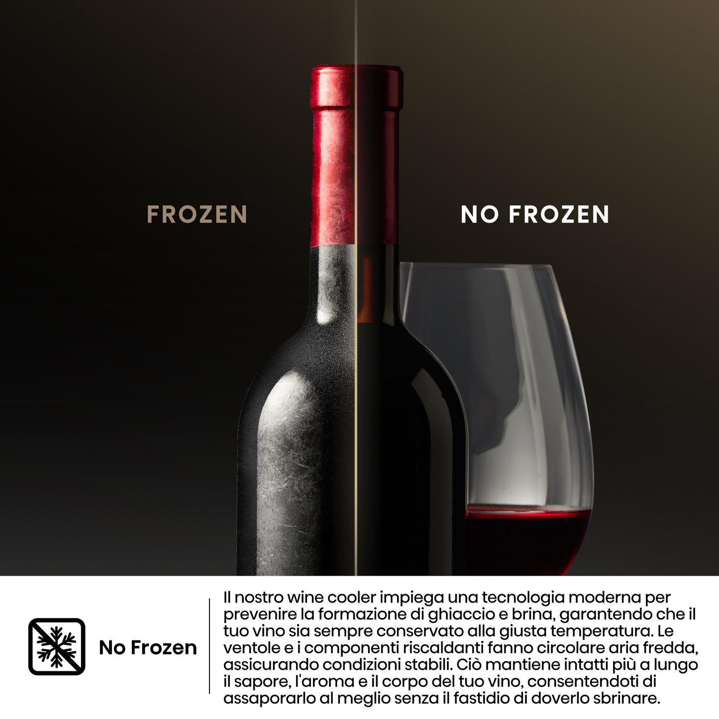 HISENSE BIANCO RW3N230GELF | FRIGORIFERI | CANTINE | CANTINE | CANTINA CE.F 104BOTT. 230LT NO FROST