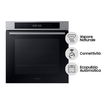 SAMSUNG PROMO NEW NV7B4040VBS/U5 | FORNO MULTIFUNZIONE SAMSUNG SERIE 4 76L, VENTOLA SINGOLA, VAPORE