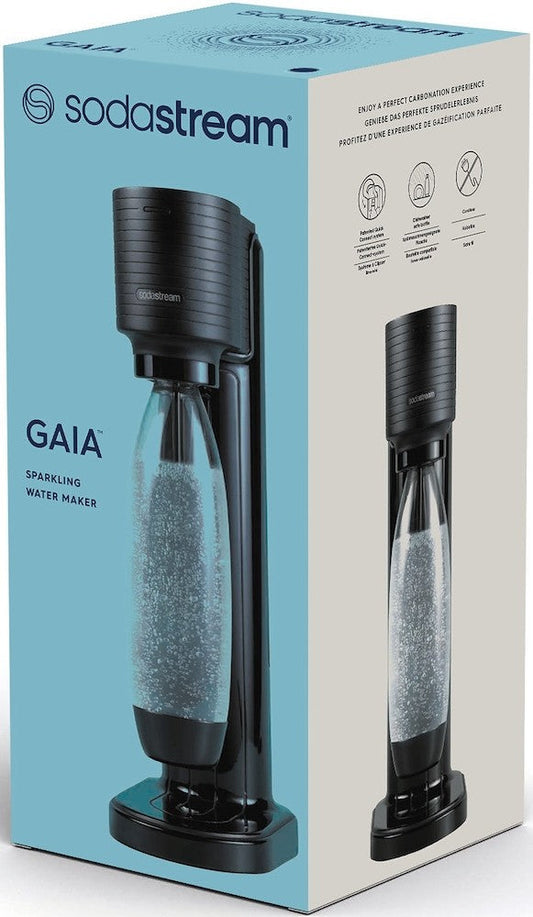 SODASTREAM PED 1017911390 | CUCINA | TRATTAMENTO BEVANDE | GASATORI | GASATORE GAIA BLACK + 1BOTTIGL