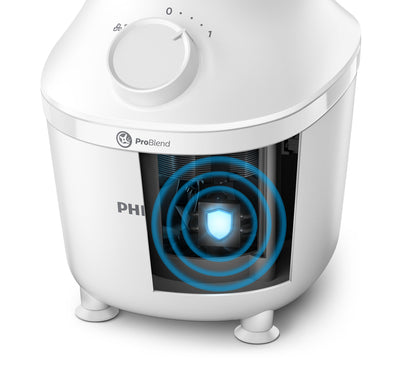 PHILIPS PED HR2041 | CUCINA | PREPARAZIONE CIBI | FRULLATORI | FRULLATORE 450W 1VEL+PULSE 1.9LT BIAN