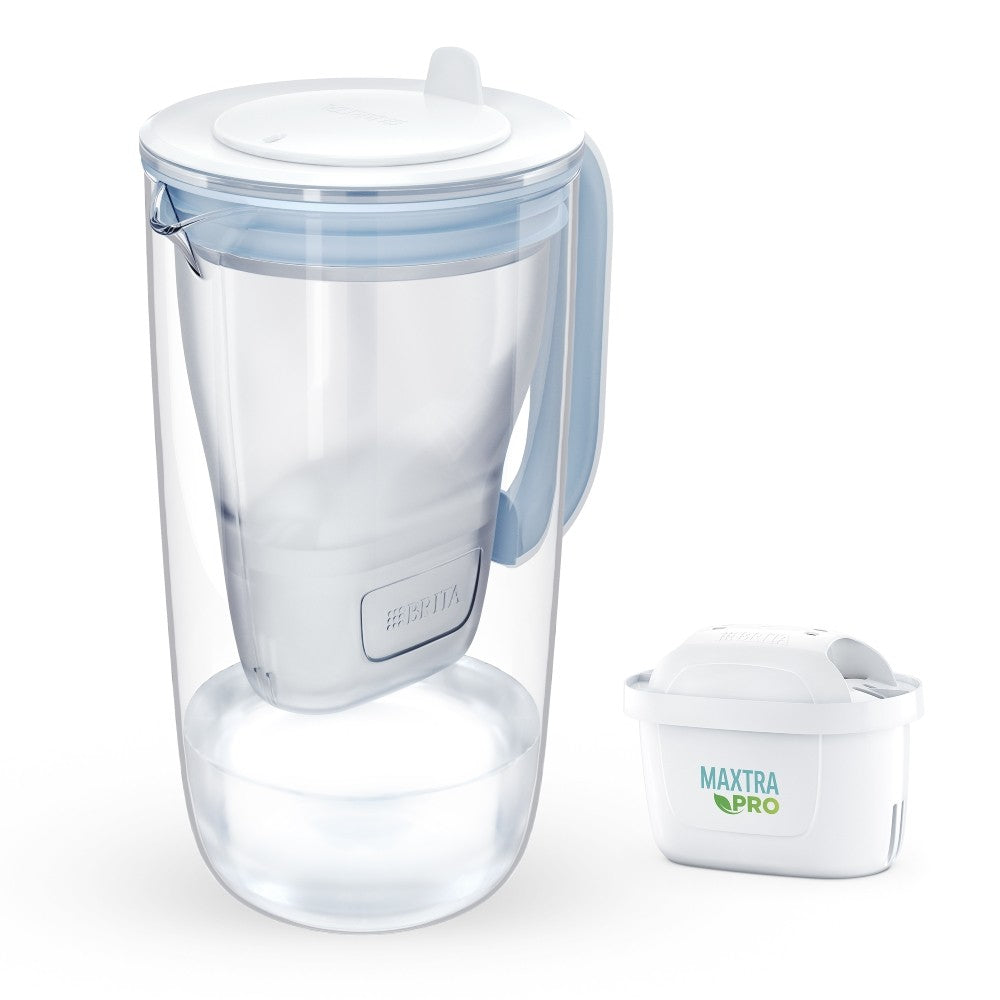 BRITA PED 1046673 | CUCINA | TRATTAMENTO BEVANDE | CARAFFE FILTRANTI | CARAFFA IN VETRO 2.5LT +1MAXT