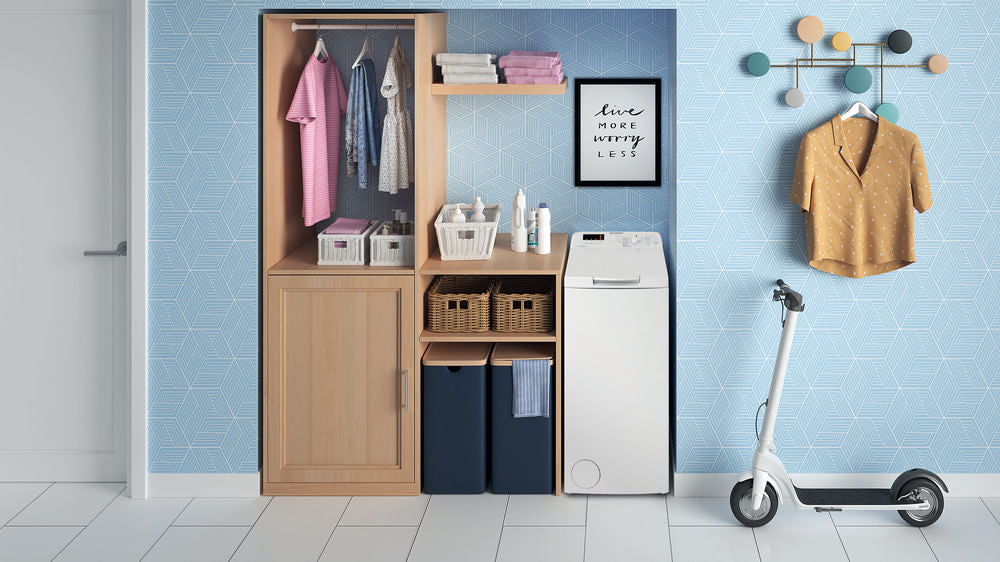 INDESIT BIANCO BTWS50400ITN | LAVATRICI | LAVATRICI CARICO DALL'ALTO | LAV. C/ALTO 5-5,99KG | LAV.C/