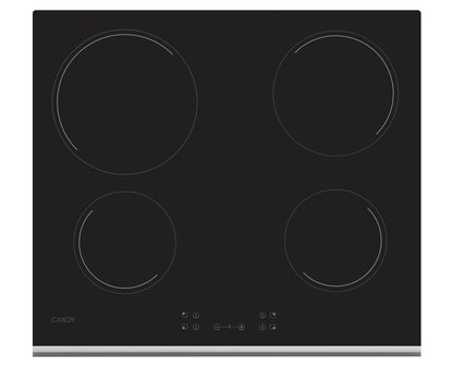CANDY BI CH64XB|33801795|Piano Vetroceramica 60cm; 4 zone; controllo centrale; ; Potenza 6,5Kw; 10 l