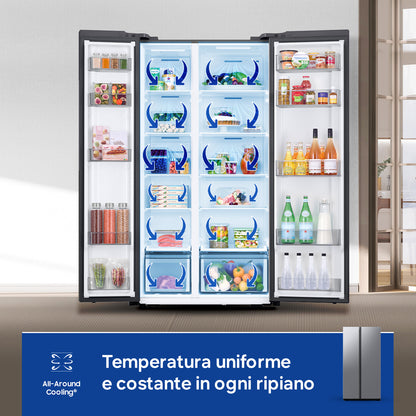 SAMSUNG BIANCO RS57DG400EM9EF | FRIGORIFERI | SIDE BY SIDE | SIDE BY SIDE NO FROST | SBS 583LT CE.E