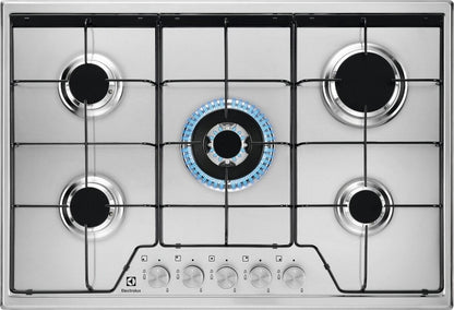Electrolux BI   KGS7534SX   | 75 cm New Linea Slim Profilo 8 mm - 5 fuochi gas - Bruciatori ad alta