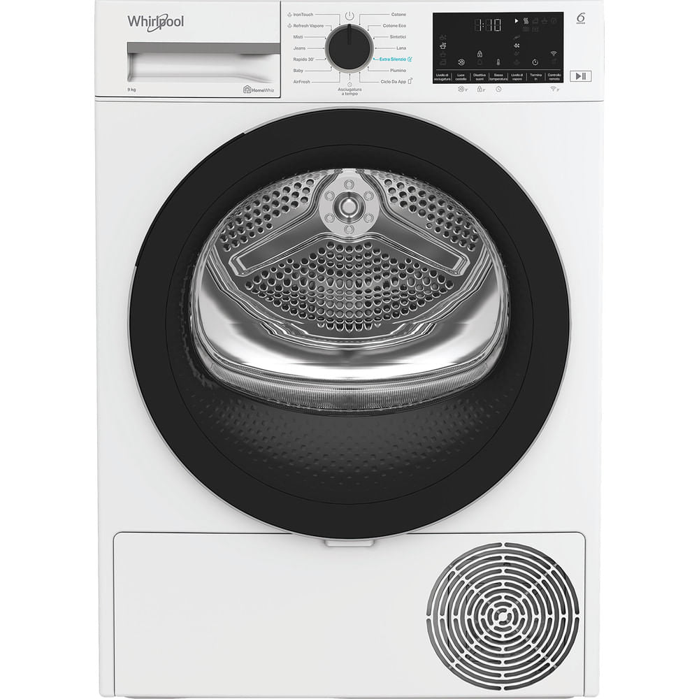 WHIRLPOOL BIANCO CWDR49MWBSIT | ASCIUGATRICI | ASCIUGATRICI POMPA DI CALORE | ASCIUG. POMPA DI CALOR