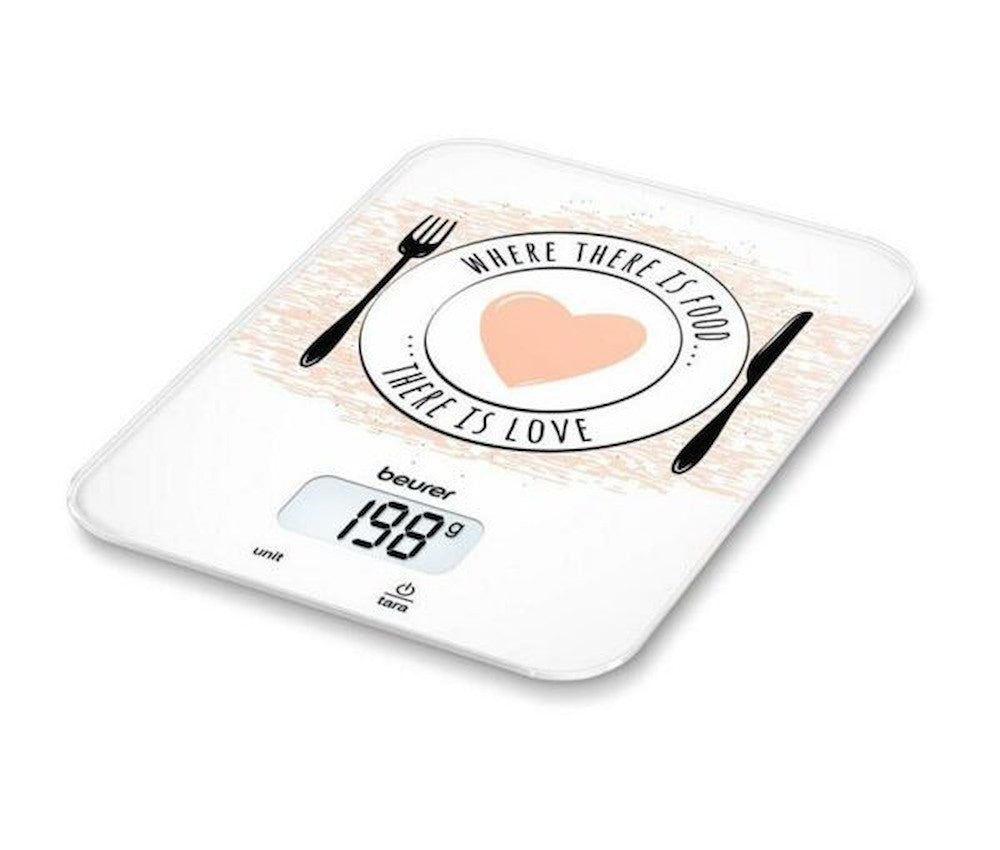 BEURER PED KS19LOVE | CUCINA | PREPARAZIONE CIBI | PESALIMENTI CUCINA | BIL.CUCINA 5KG/1GR