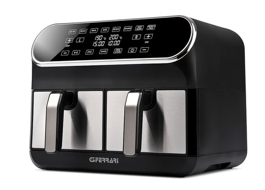 G3 FERRARI PED G1015000 | CUCINA | COTTURA CIBI | FRIGGITRICI | FRIGGITRICE AD ARIA 1700W 4+4LT FRIG